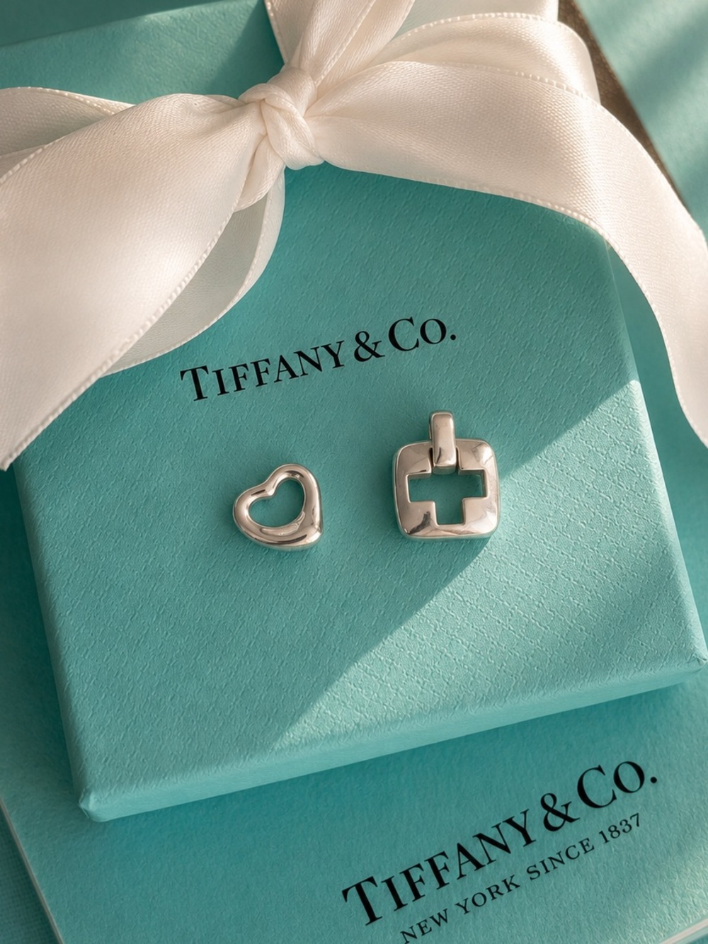 Authentic Tiffany & Co Set of 2 Pendants